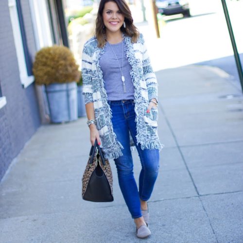 Leopard Jeans for Fall - Glitter & Gingham