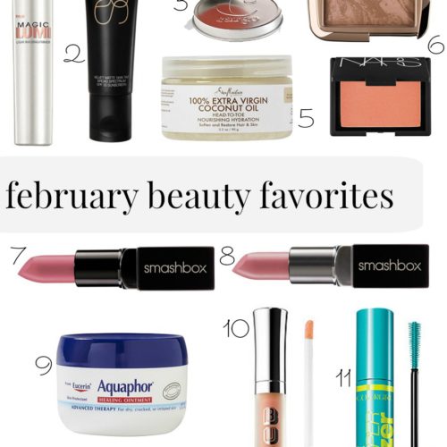 February Beauty Favorites