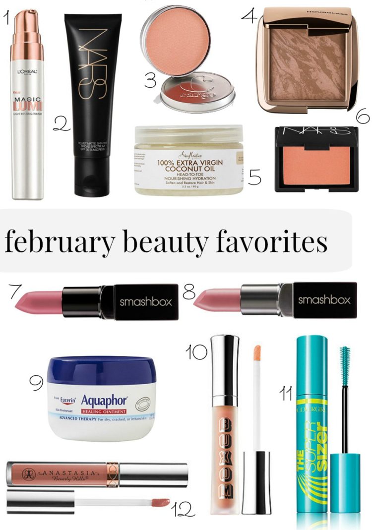 February Beauty Favorites