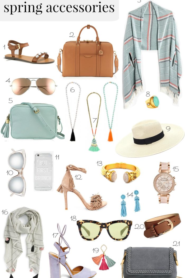 my must have spring accessories