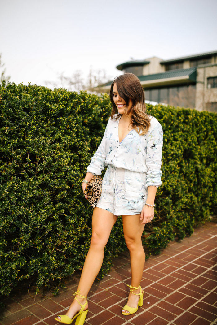 Gwen Floral Romper main image 0