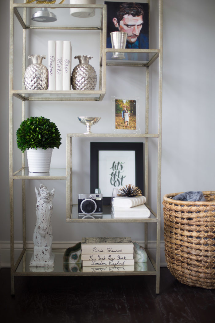 3 ways to style a bookcase
