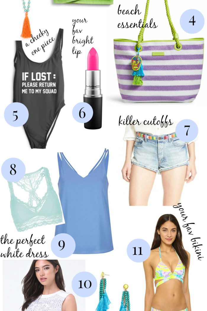 what to pack for your bachelorette party
