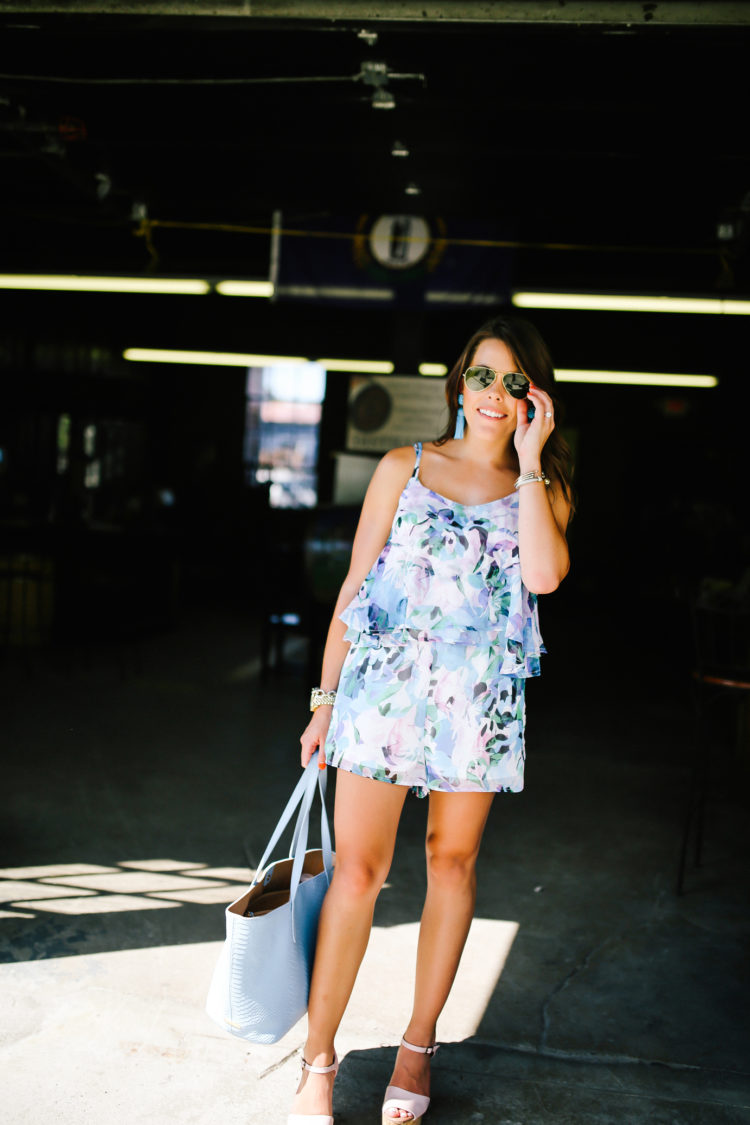 Alexa Floral Romper