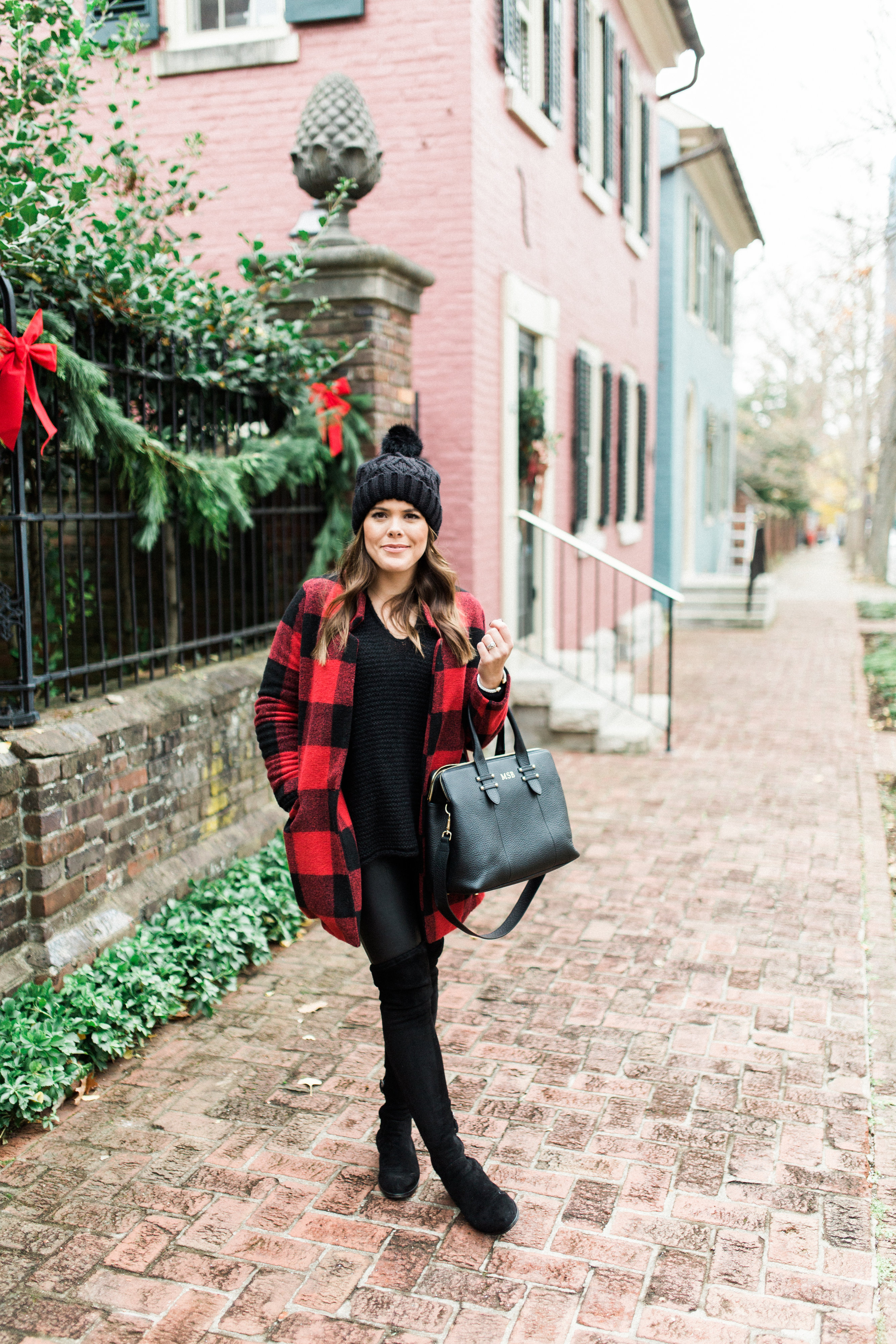 Buffalo plaid coat hot sale