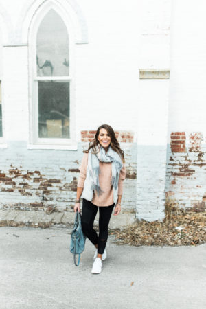 Athleisure Outfit Inspiration // Ft. Alo Moto Leggings, Adidas NMD Sneakers, Patagonia Los Gatos Vest, Rebecca Minkoff Handbag
