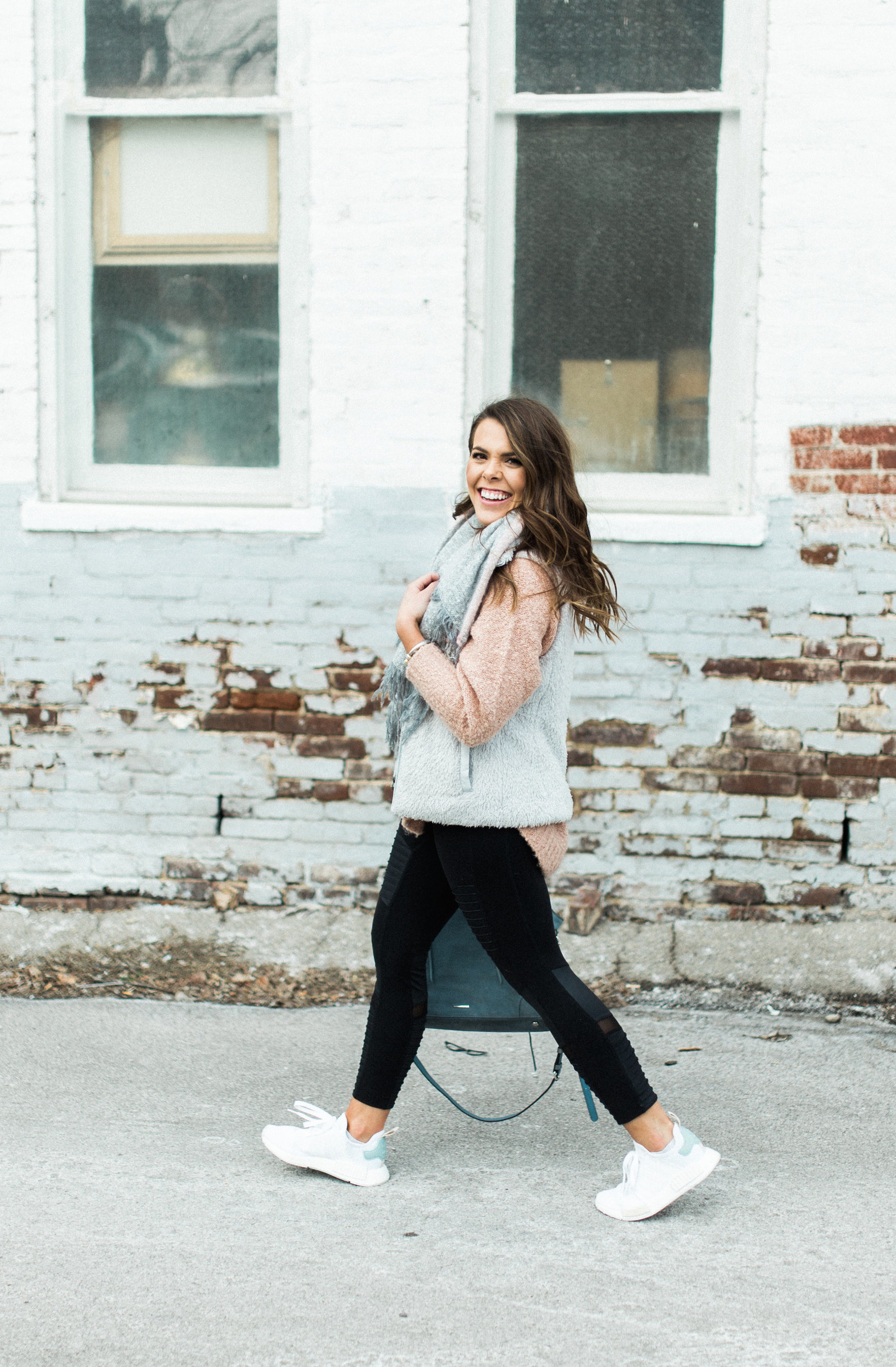 white nmd outfit