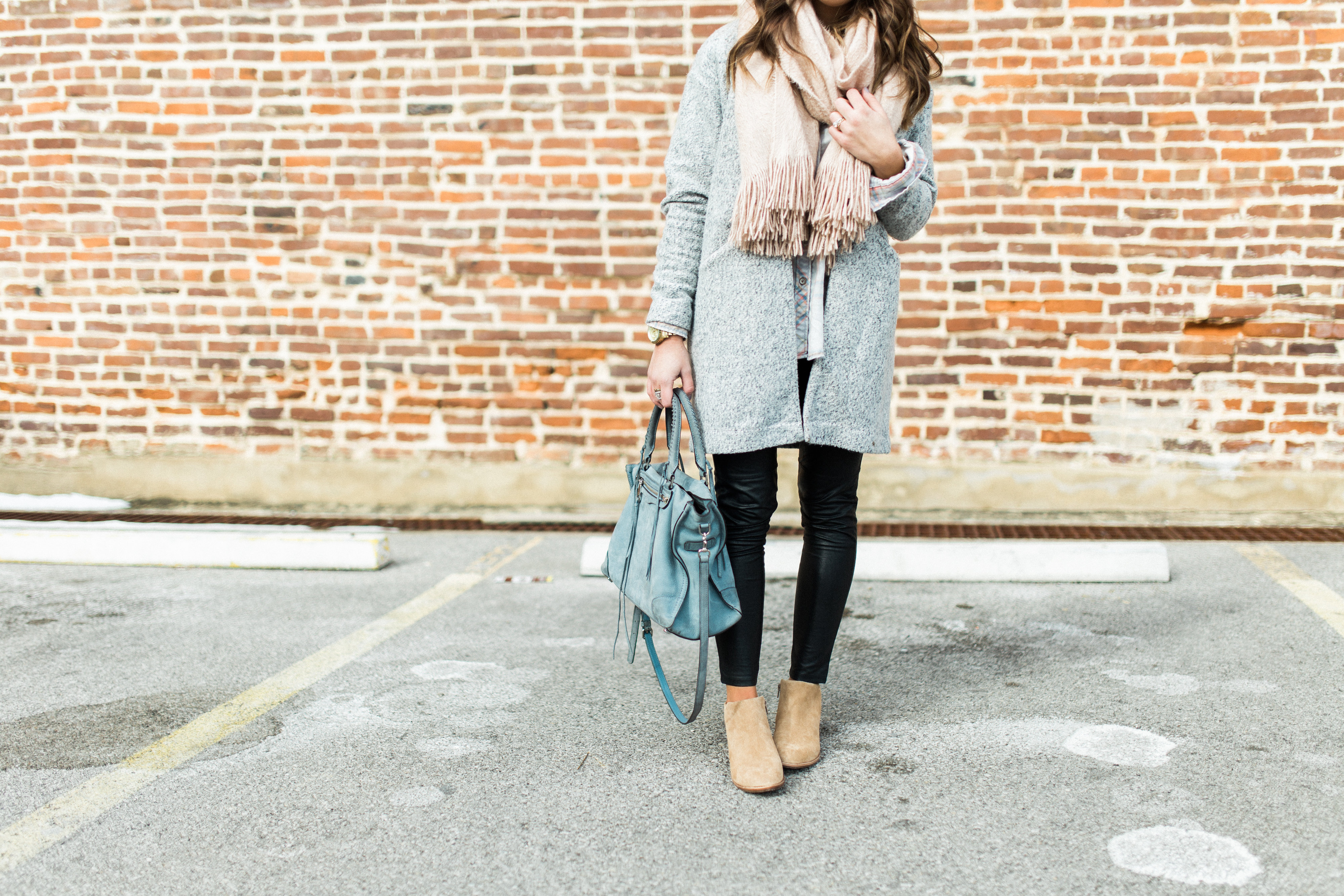 casual winter style - Glitter & Gingham