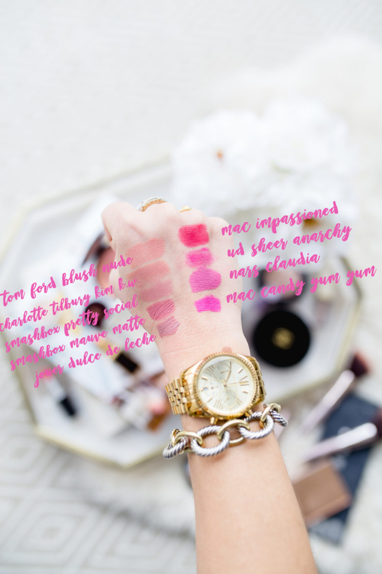 Best Pink Lipsticks for spring ft. Nordstrom // spring beauty trends