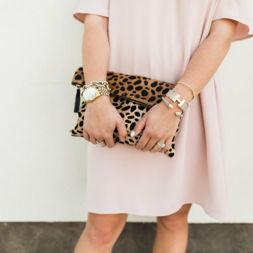 Spring Dresses from Nordstrom // Pink Off the shoulder dress