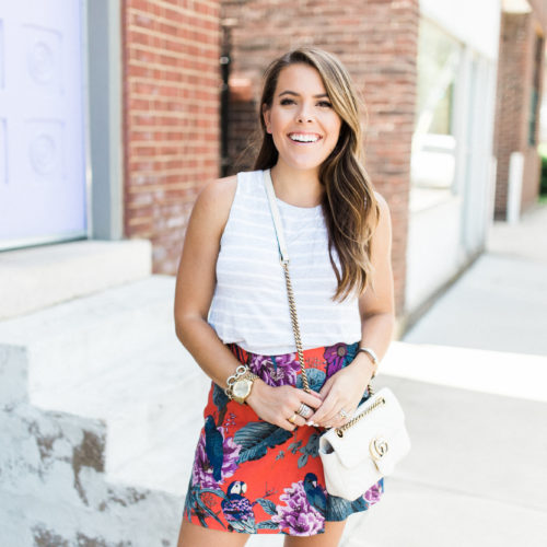 Tropical Skirt / Urban Outfitters