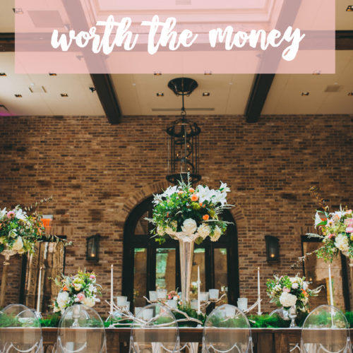 Wedding Investments Worth the Money