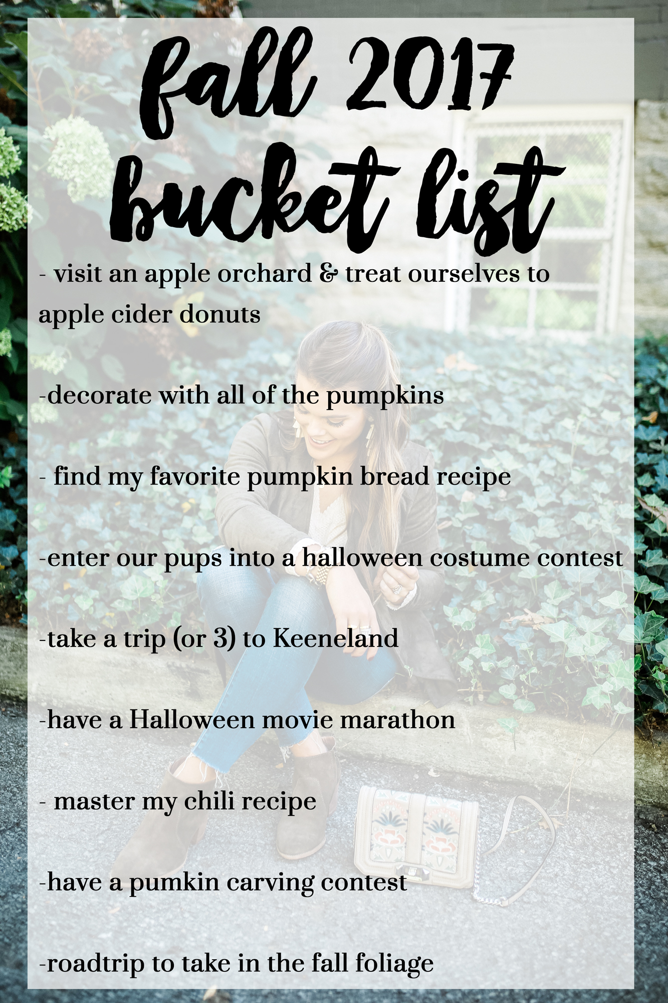 Fall Bucket List / Simple Fall Outfit Idea 