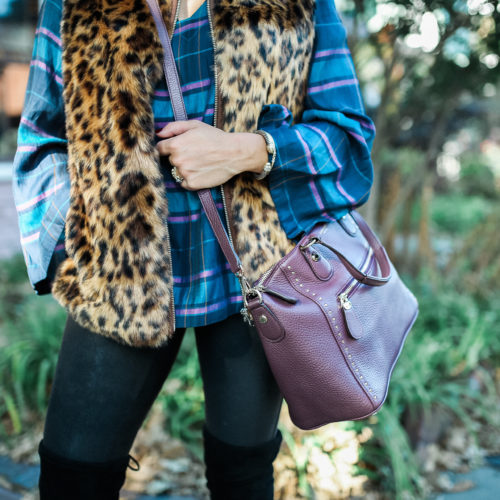 Fall Outfit Inspiration / Leopard Vest