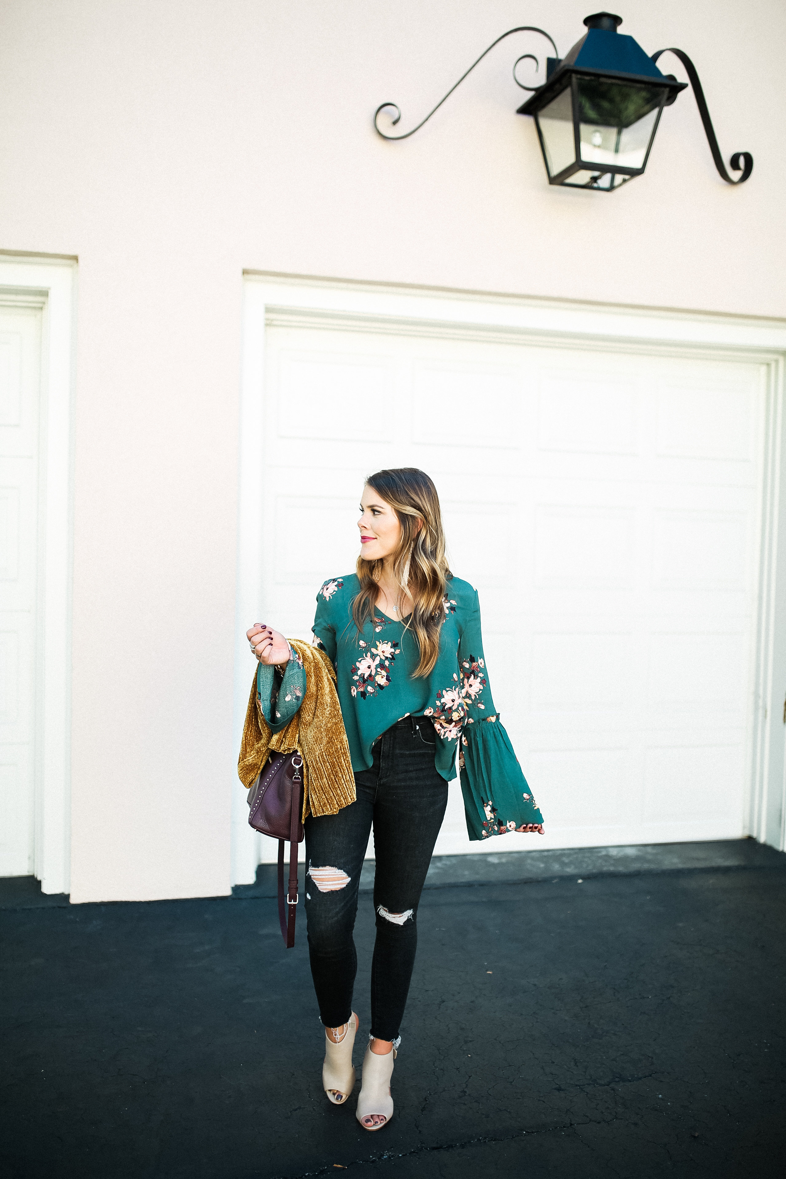 Must Have Sweaters For Fall / Fall Floral Blouse