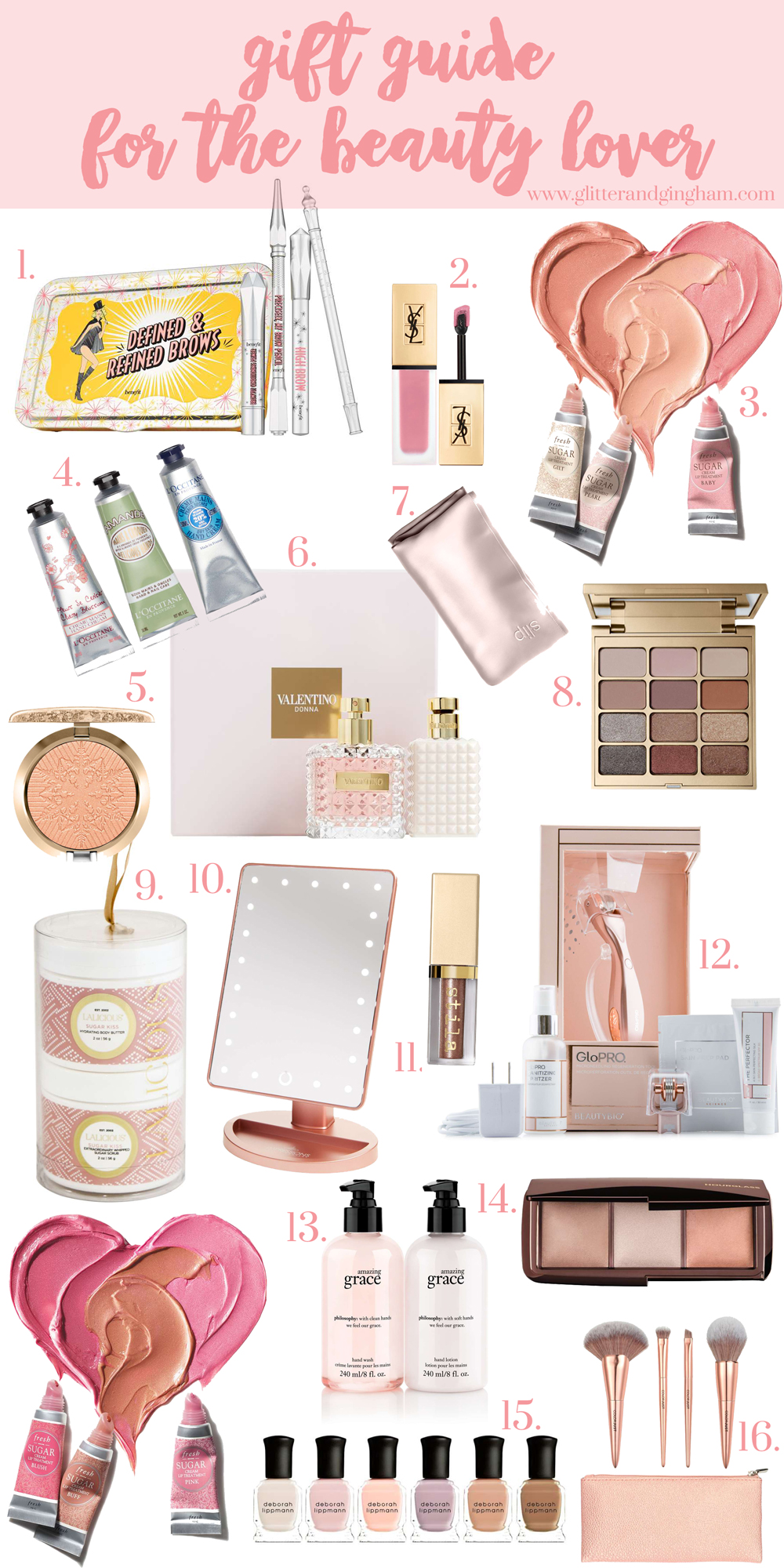 Gifts for the Beauty Lover / Beauty Holiday Gift Ideas
