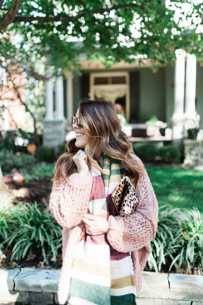 a cozy crochet cardigan