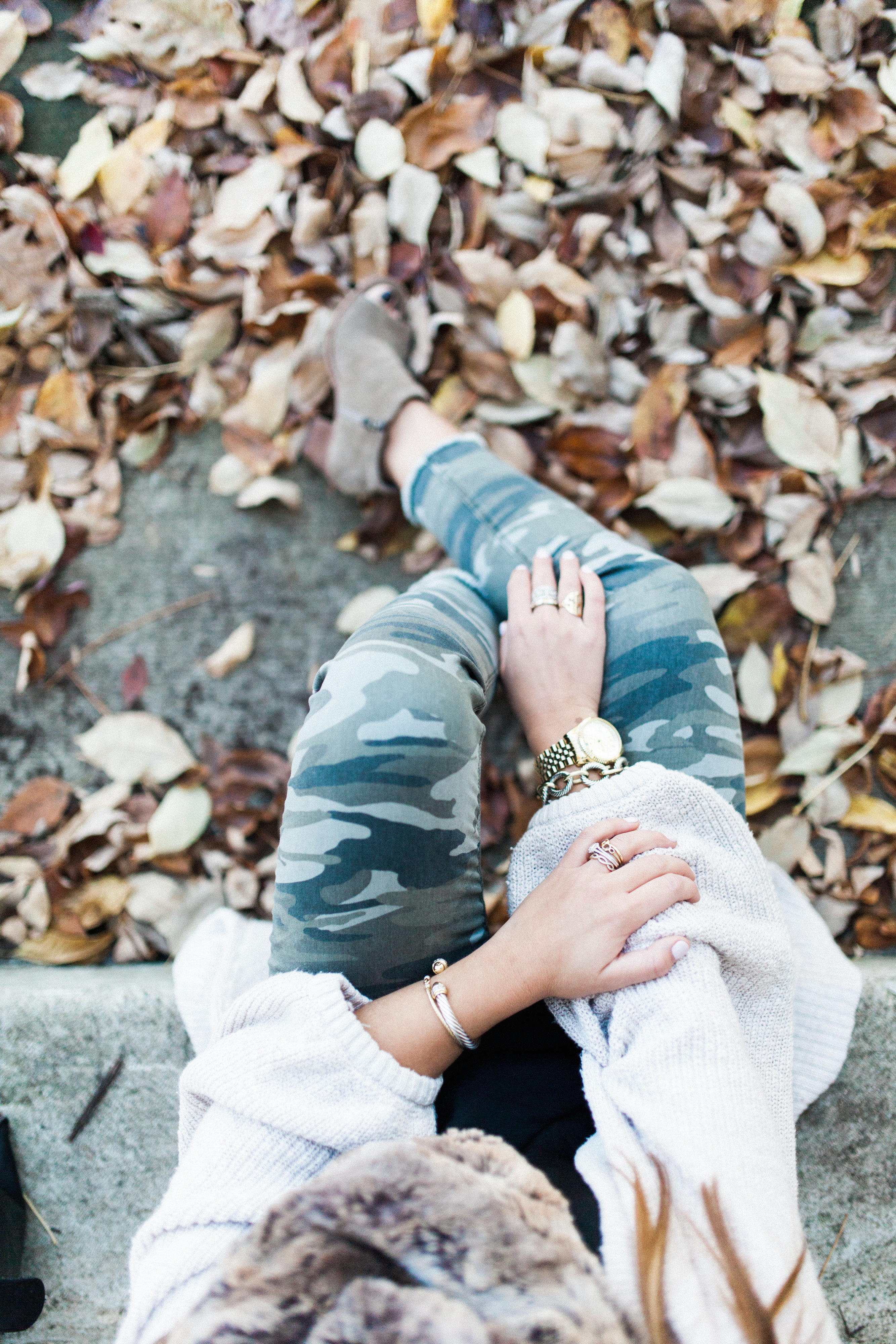 Camo Pants / Fall Outfit Idea 