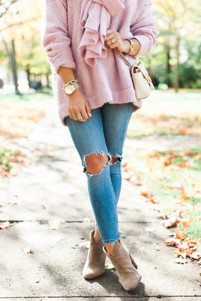 cozy sweater for fall