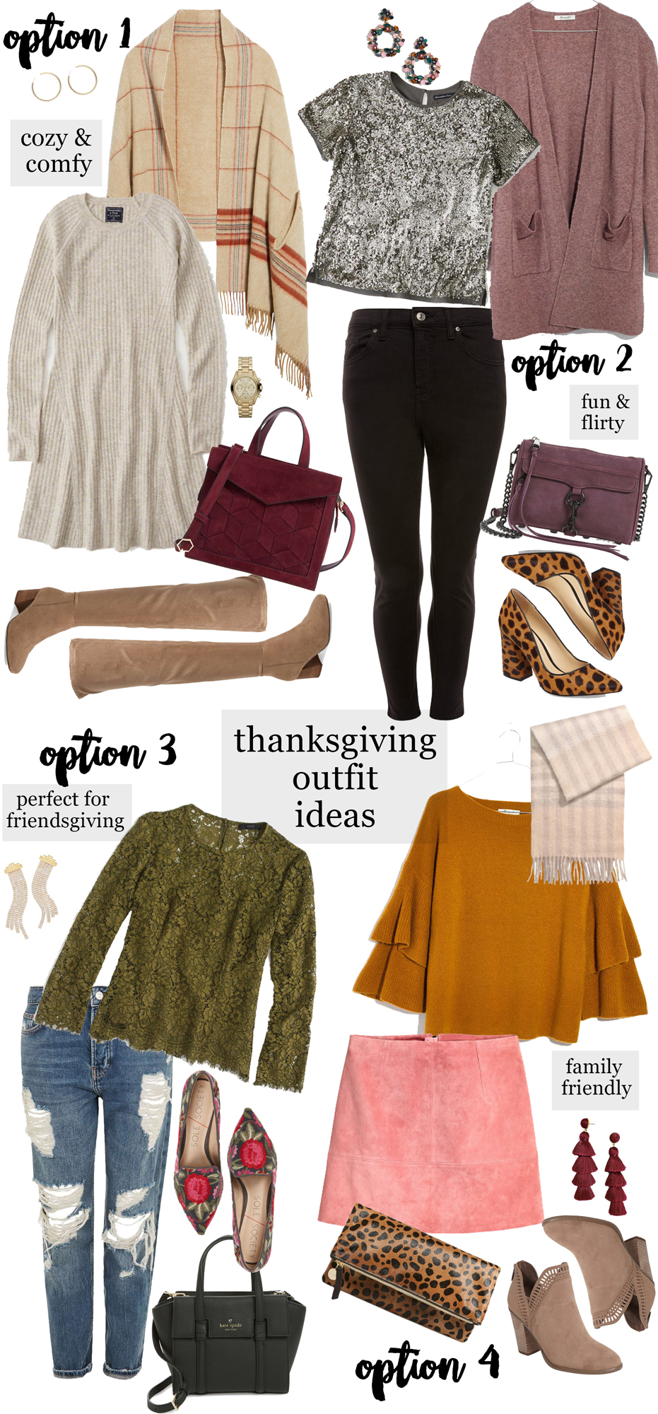 Thanksgiving Outfits • BrightonTheDay
