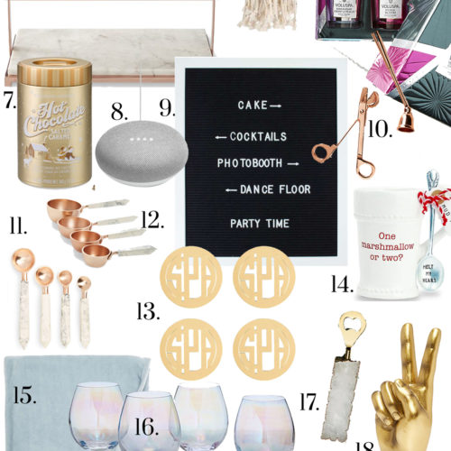 Holiday Gifts for the home / hostess gifts