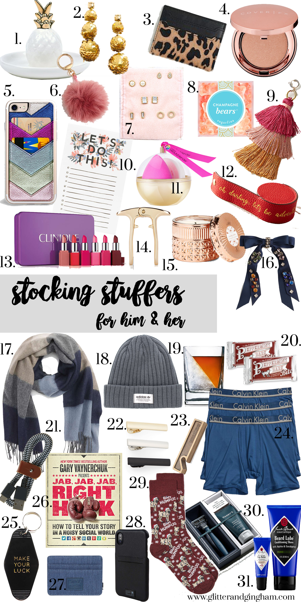 Best Stocking Stuffer Ideas for Wives & Husbands (Him & Her)