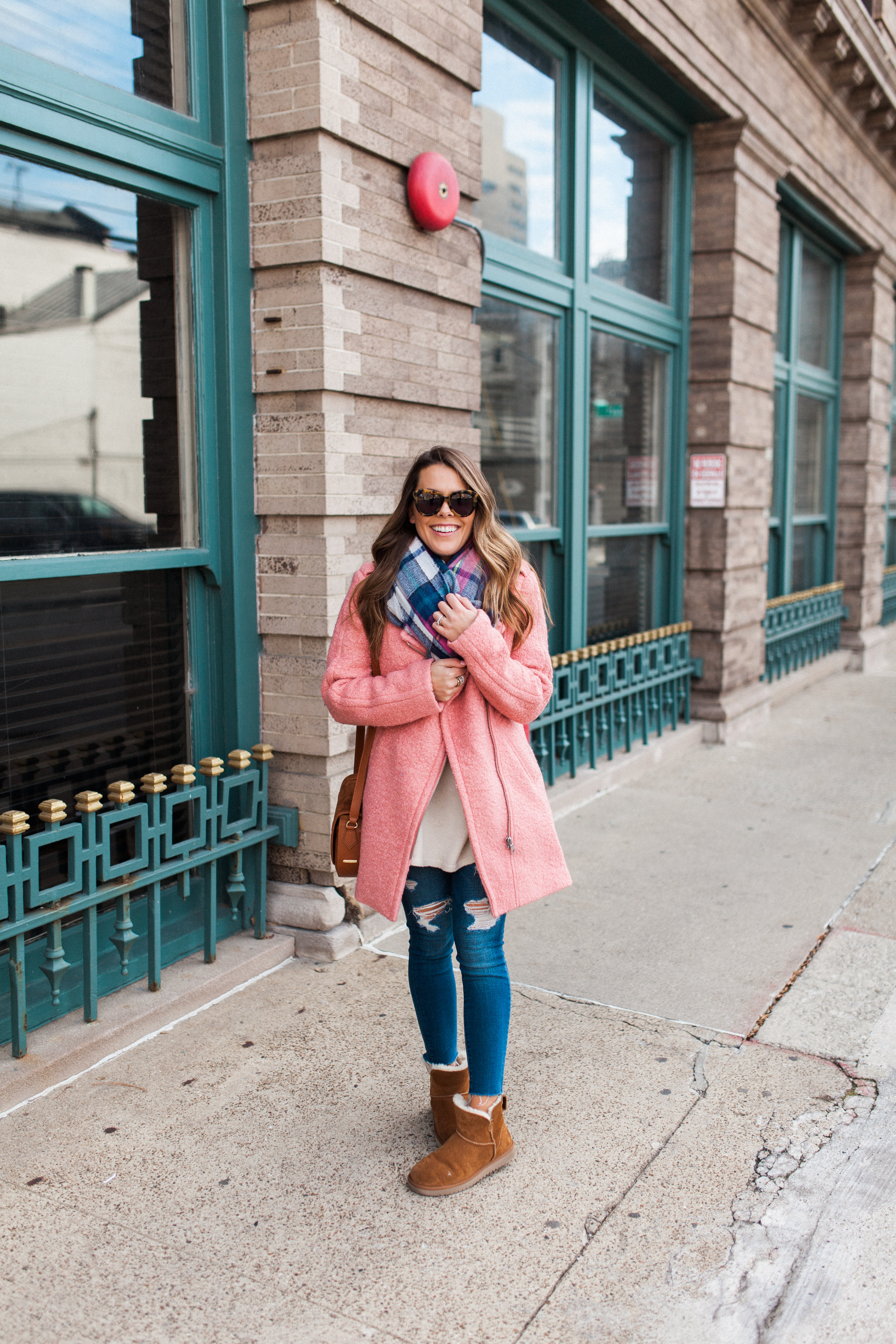 How to style a colorful coat 