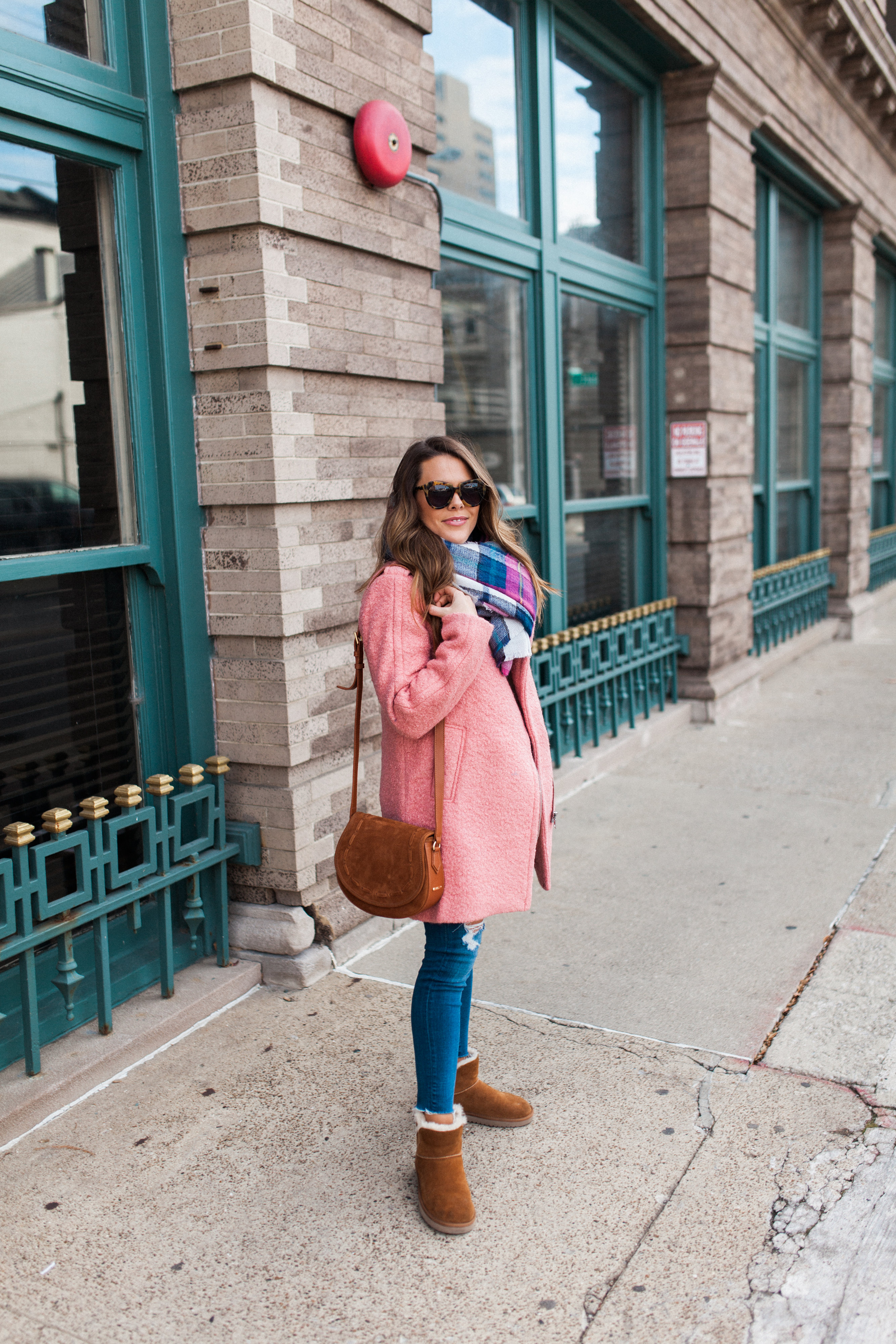 How to style a colorful coat 