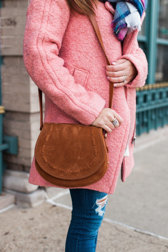 taking on the brightly colored coat trend