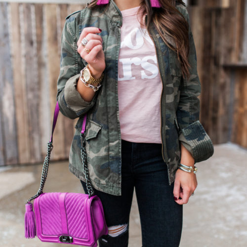 J. Crew Love First Tee / Casual Valentine's Day Inspired Look