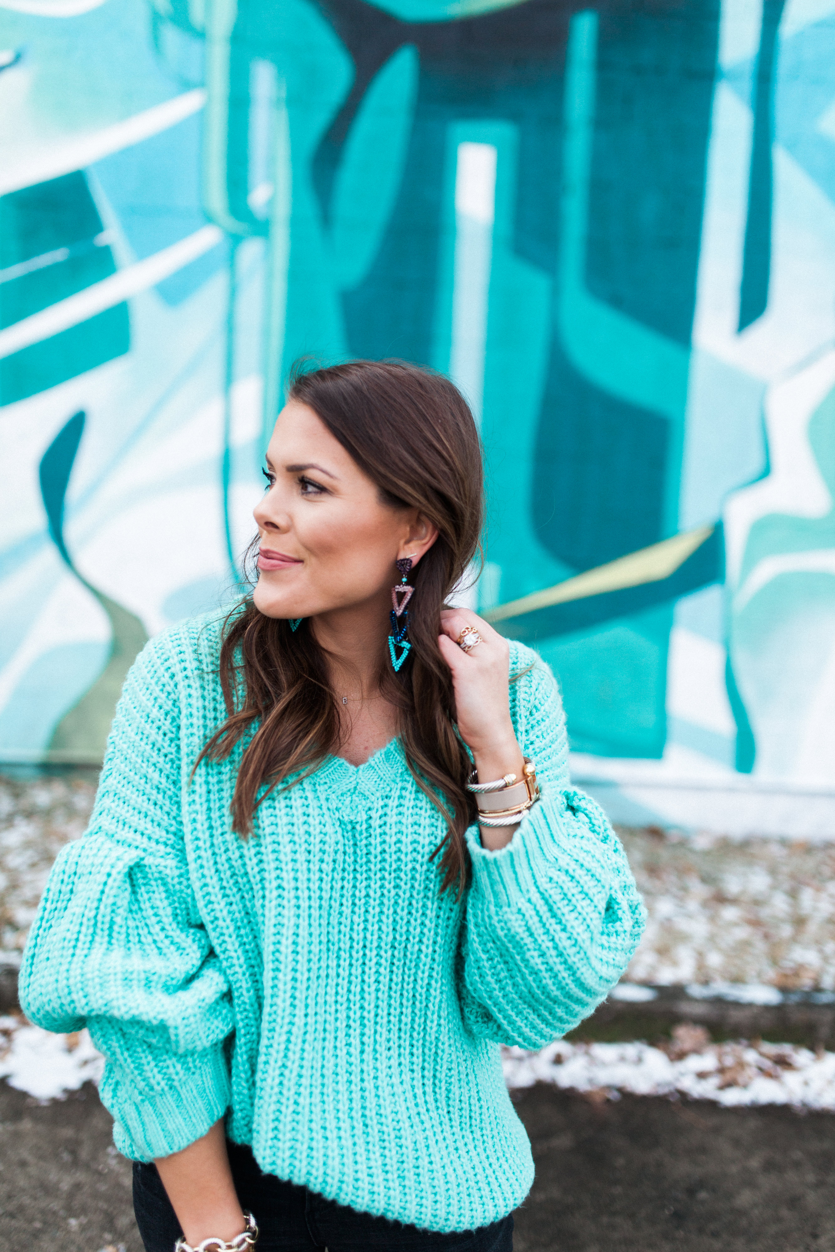 Bright Sweater for Spring
