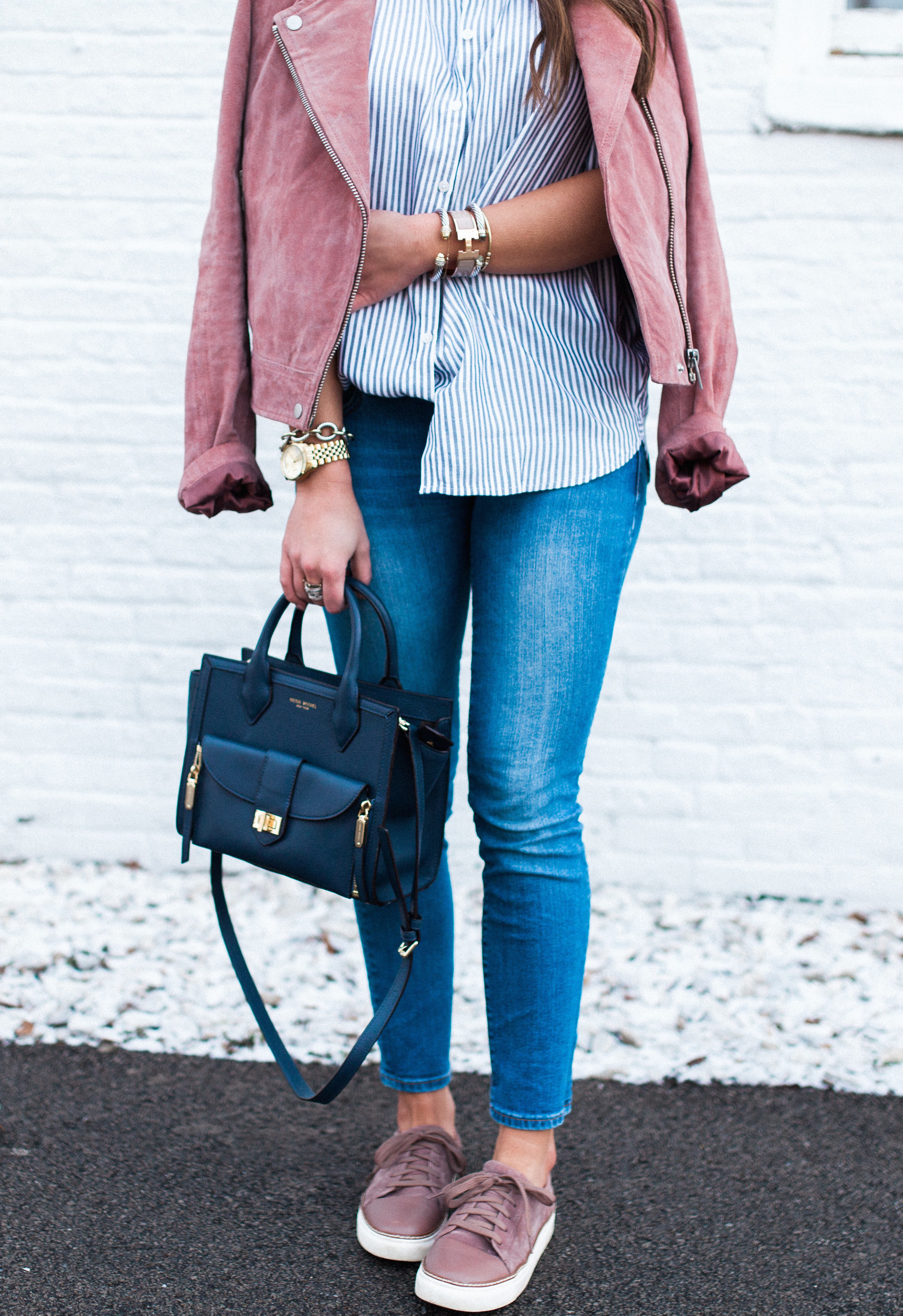 Spring Weekend Style / How to wear a suede jacket 