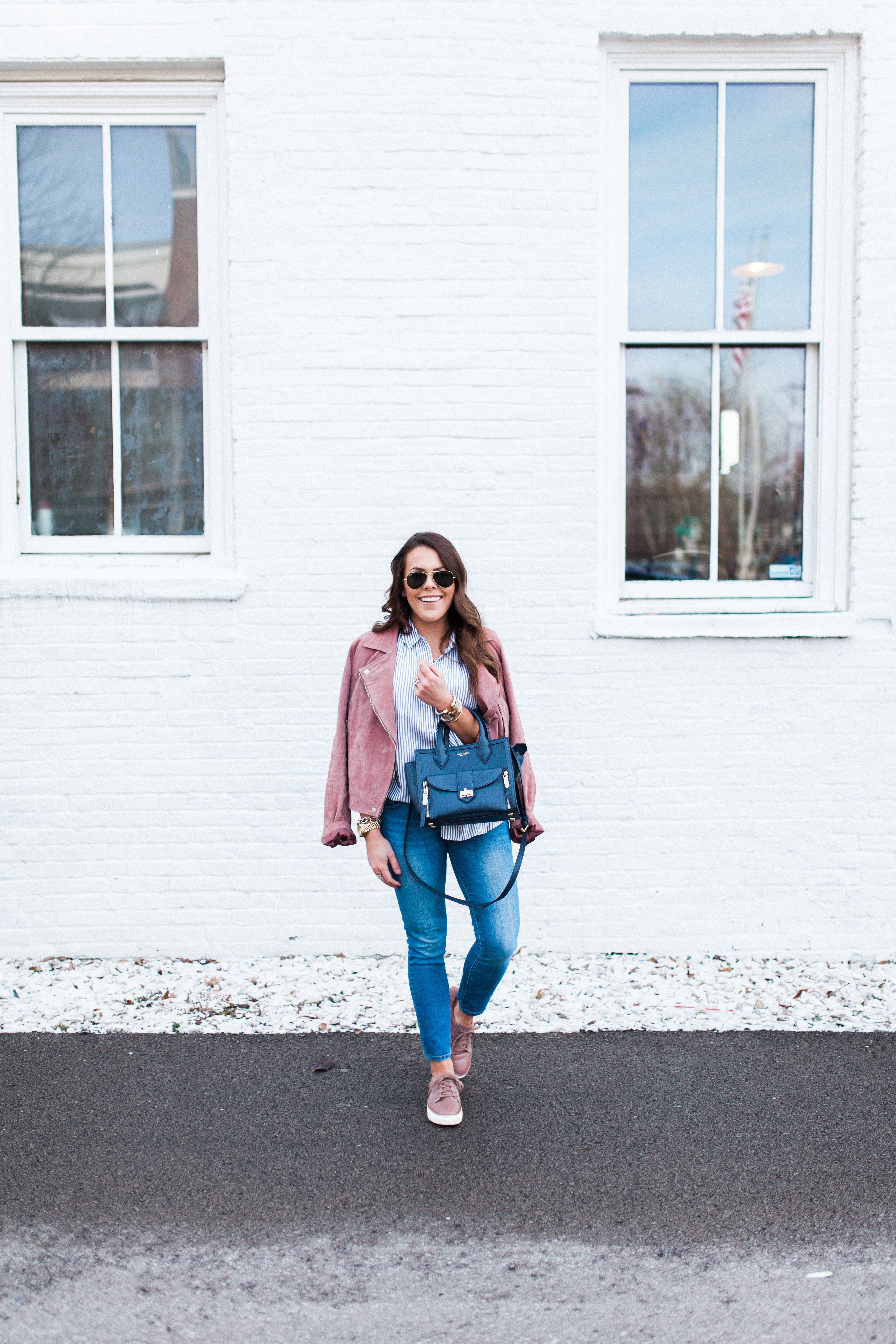 Spring Weekend Style / How to wear a suede jacket 