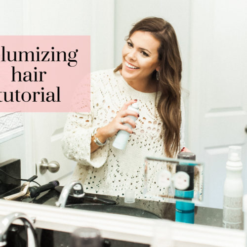 Volumizing Hair Tutorial