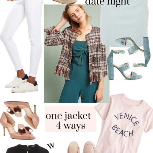 Galentine's Day Outfit Idea - Glitter & Gingham