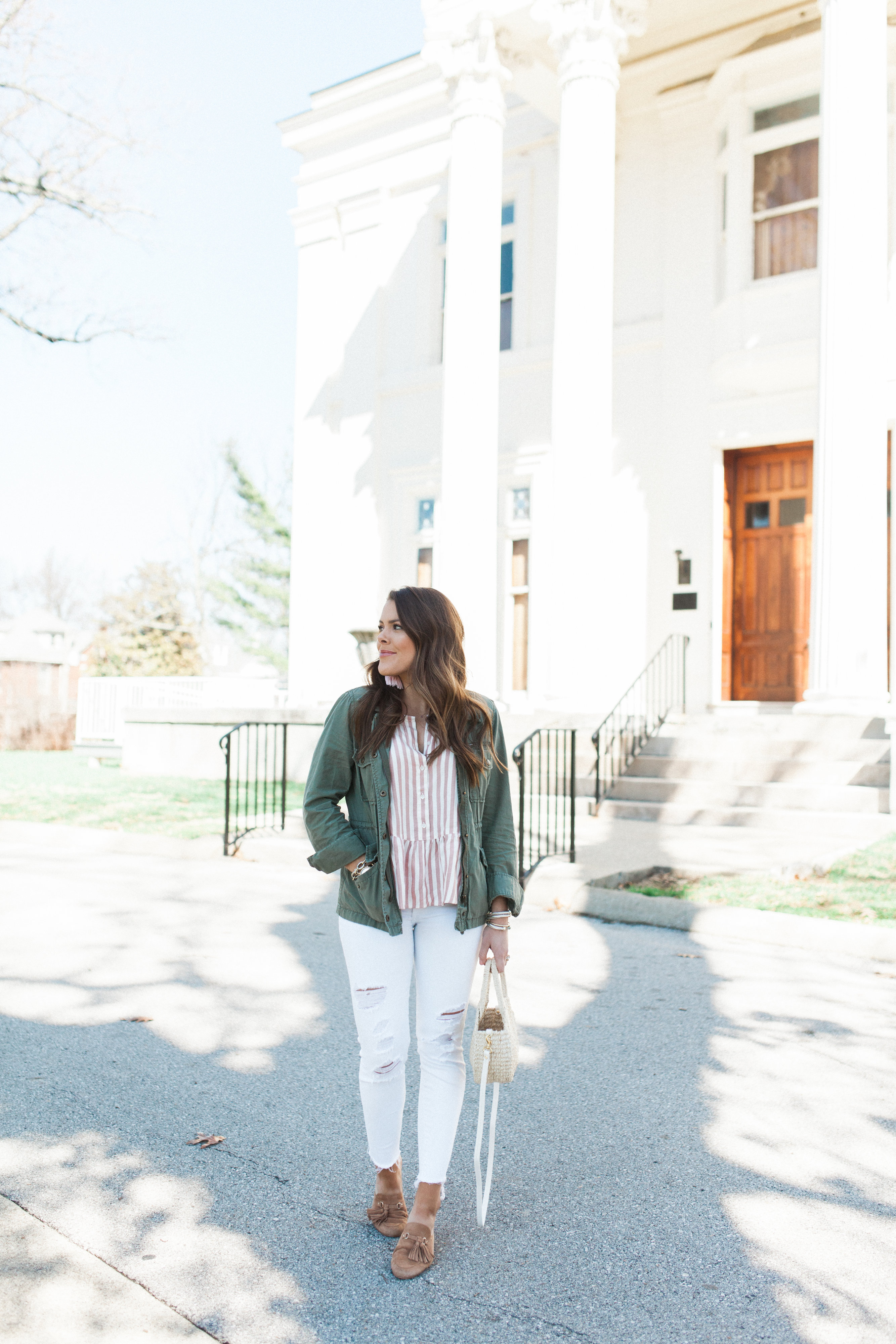 Favorite spring color combo / pink & olive 