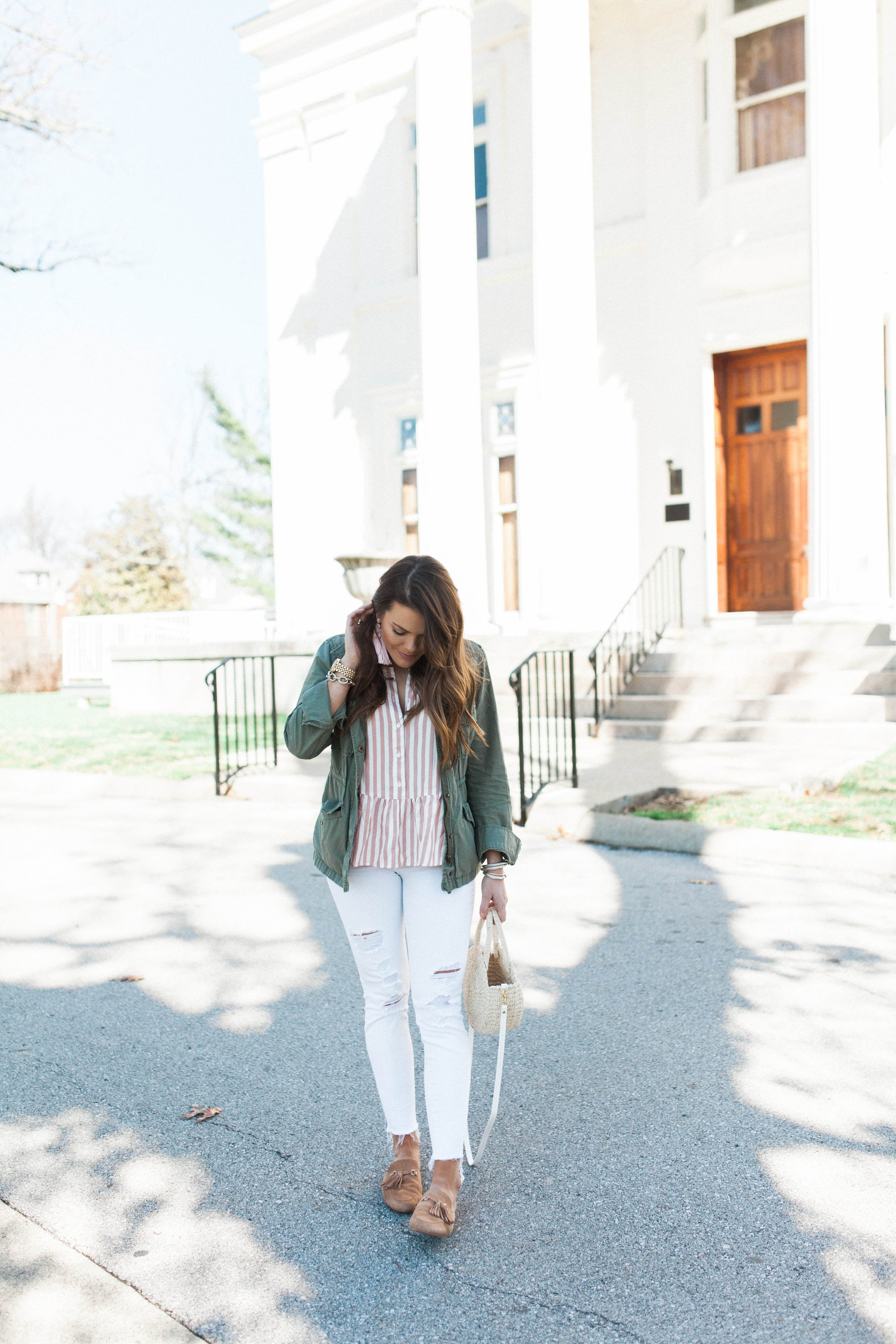 Favorite spring color combo / pink & olive 