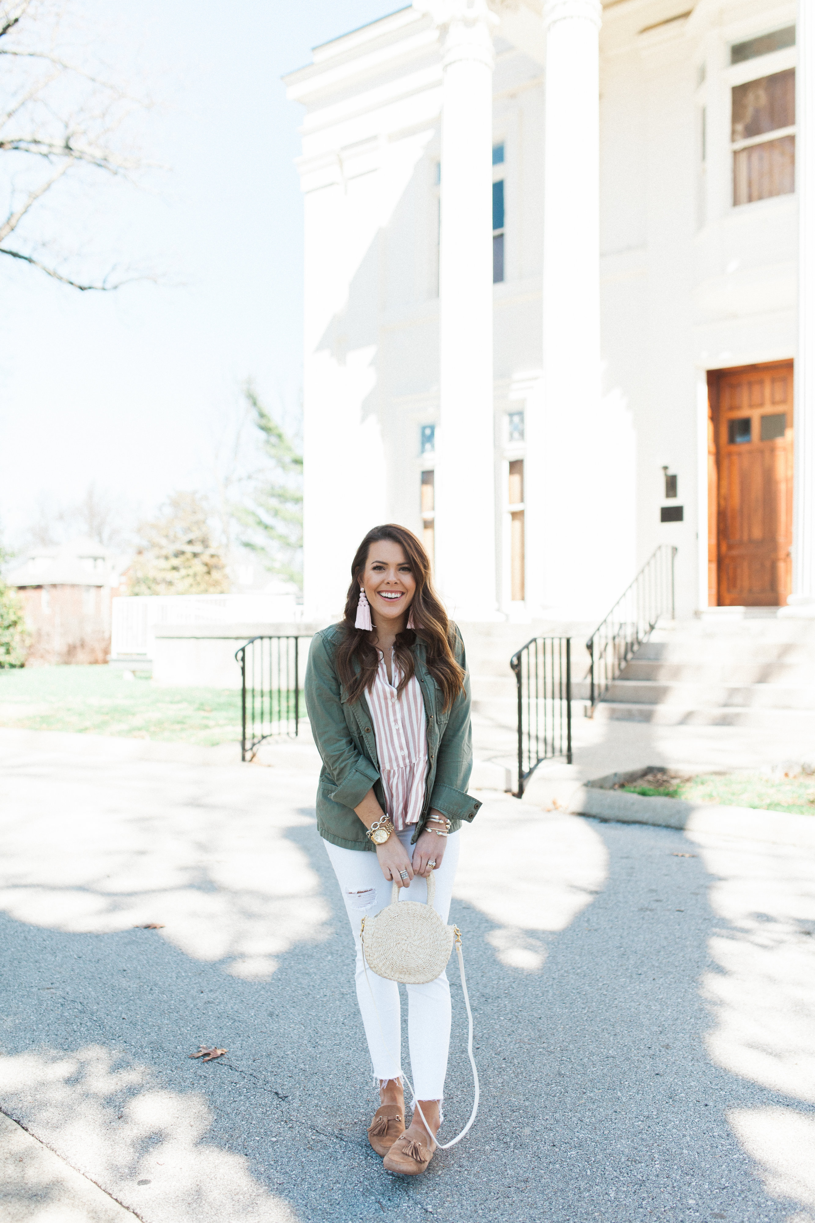 Favorite spring color combo / pink & olive 