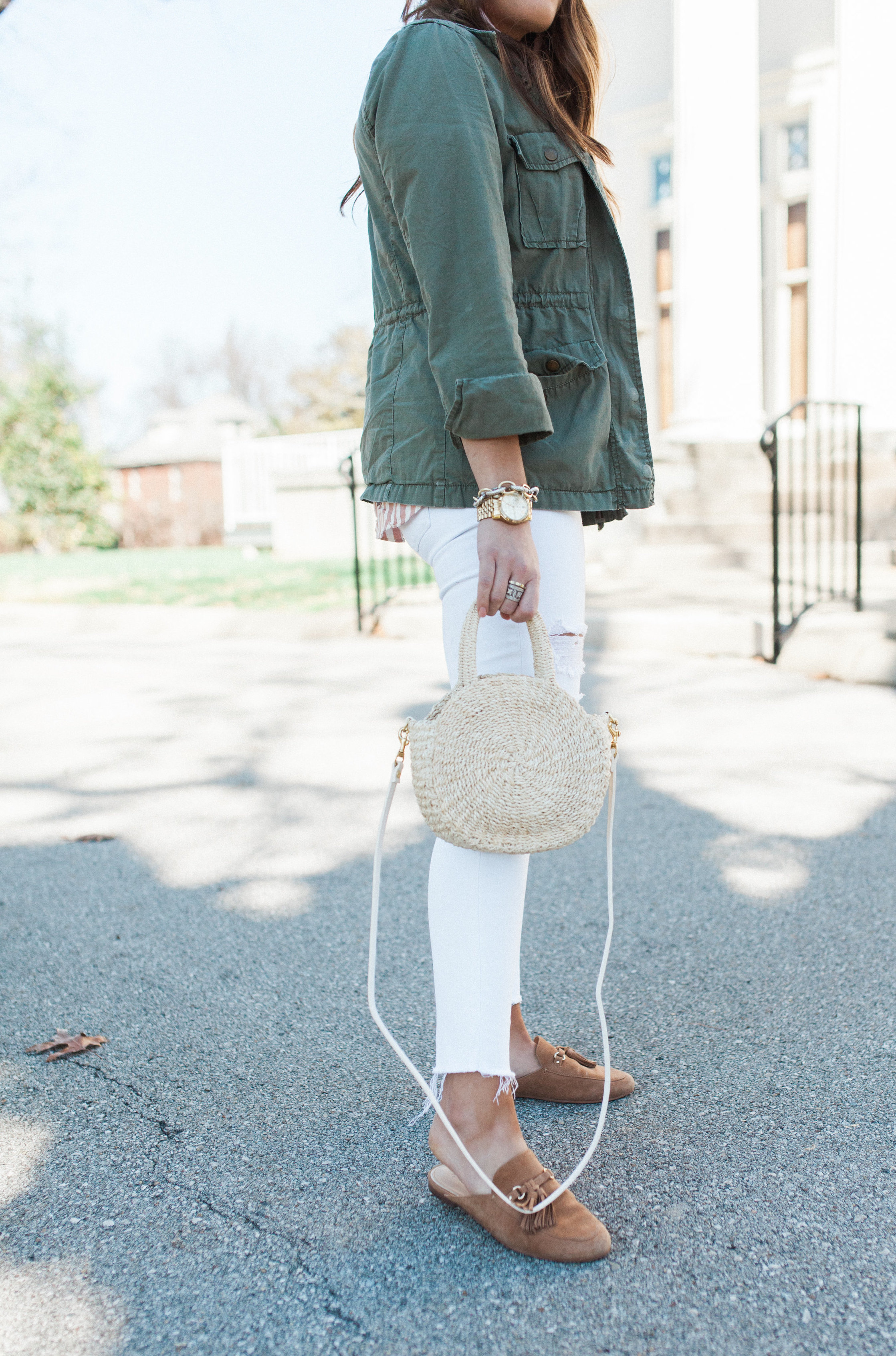 Favorite spring color combo / pink & olive 