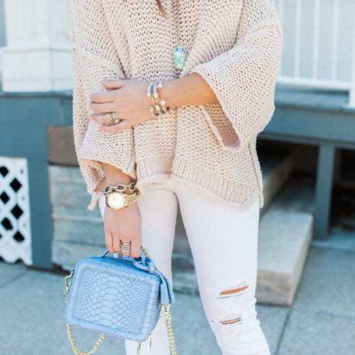 Neutral Spring Outfit / Kendra Scott Jewelry