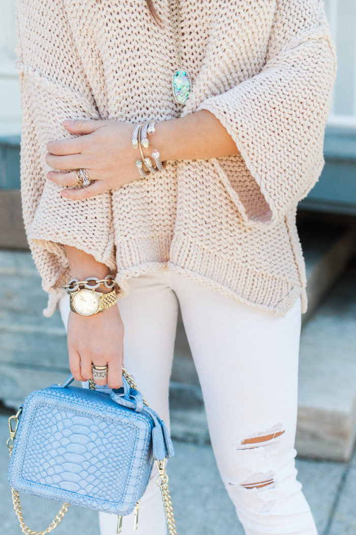 neutral spring outfit
