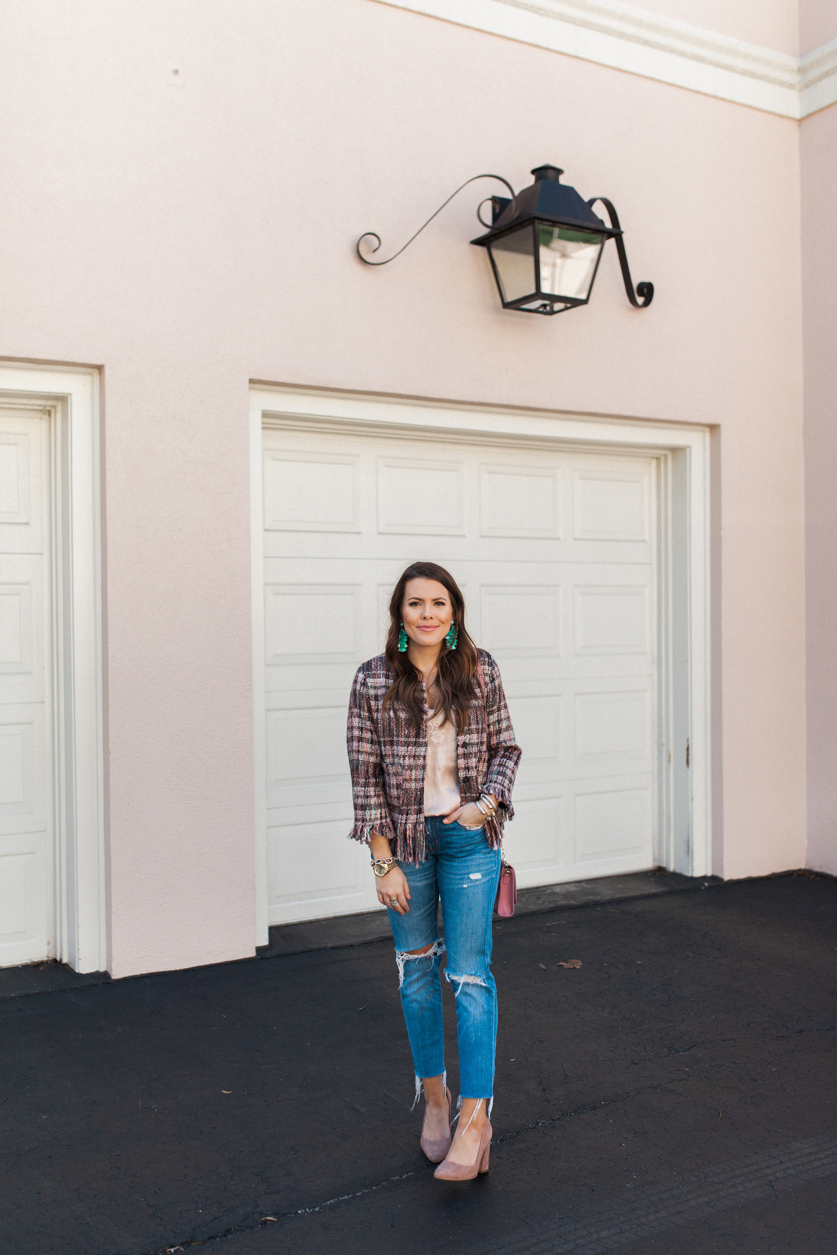 Spring Tweed Jacket / 1 Jacket 5 Ways 