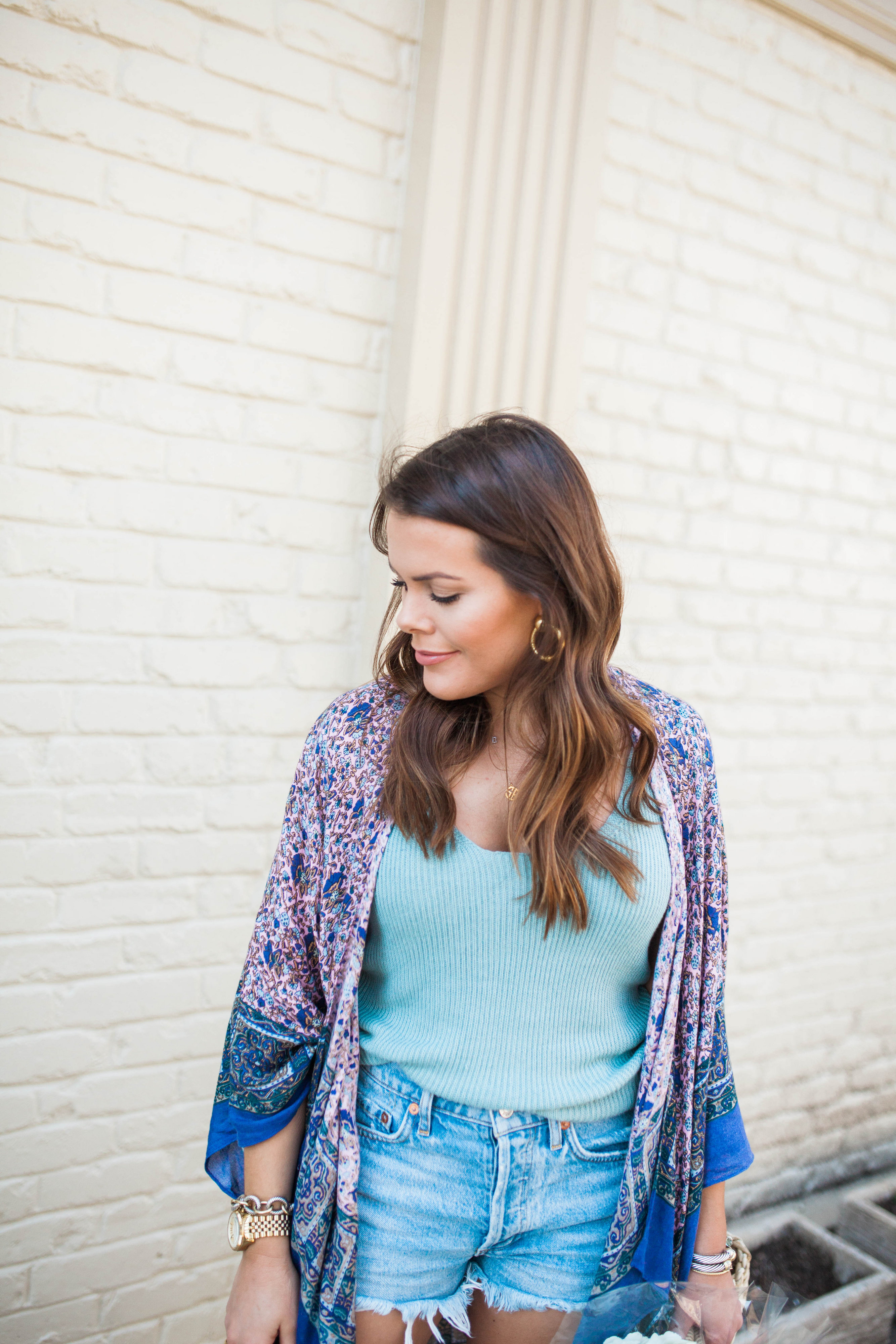 a casual summer outfit - Glitter & Gingham