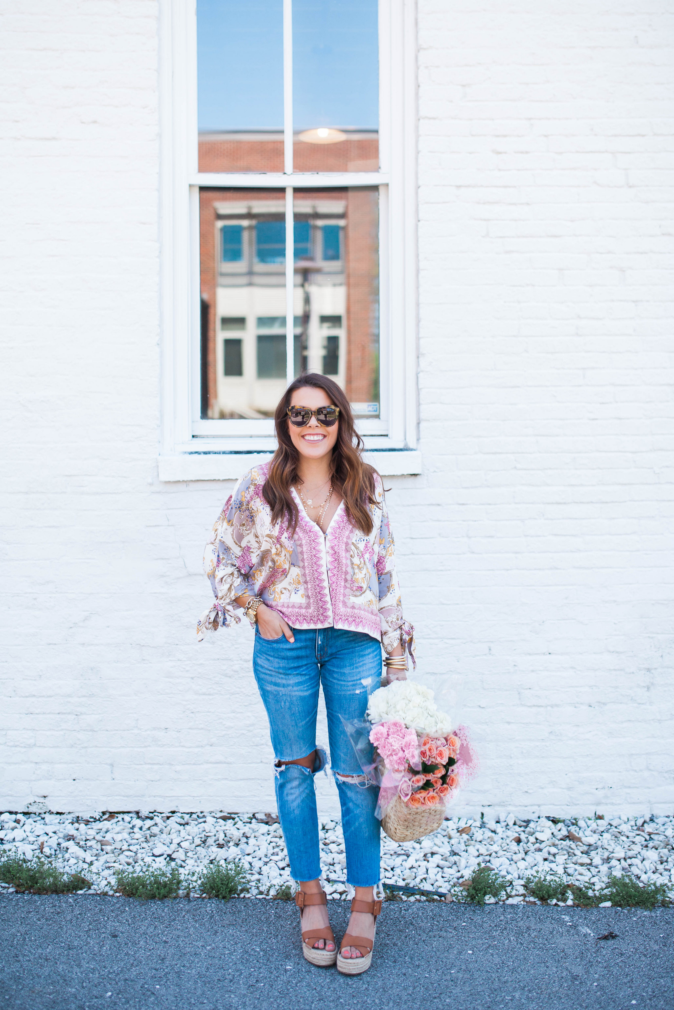 Casual Spring Style / Free People Blouse 