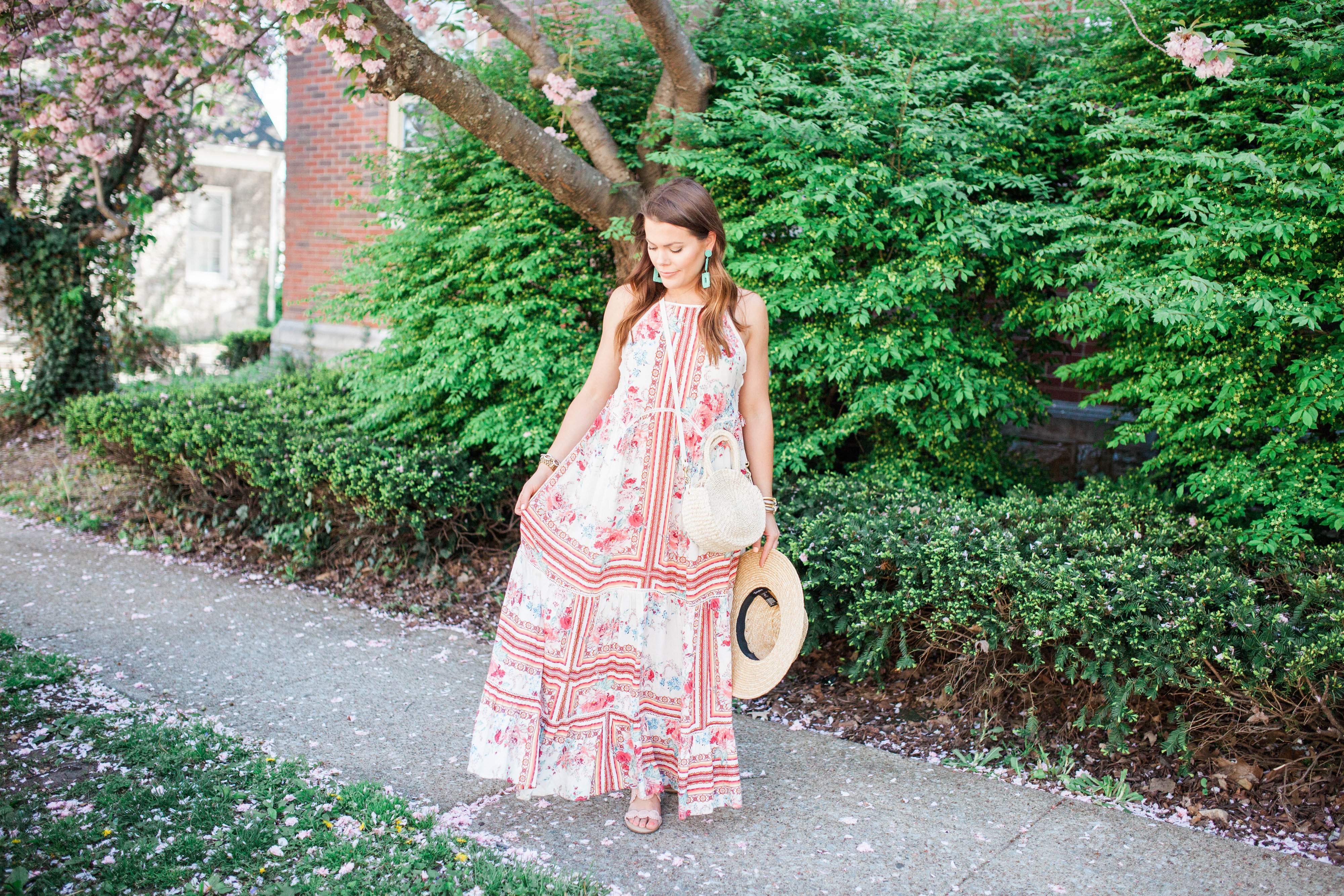 Printed Maxi Dress for Spring & Summer 