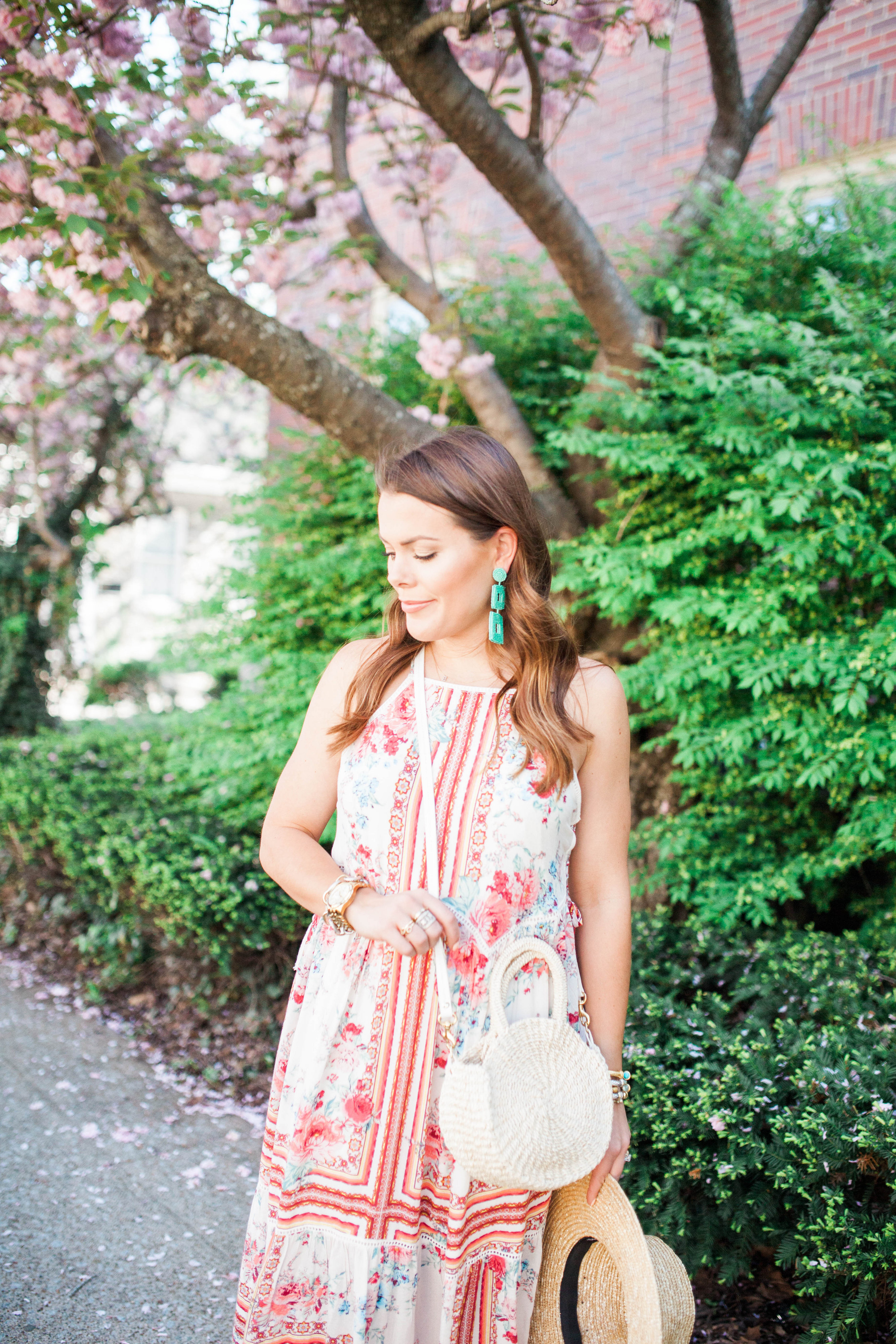 Printed Maxi Dress for Spring & Summer 