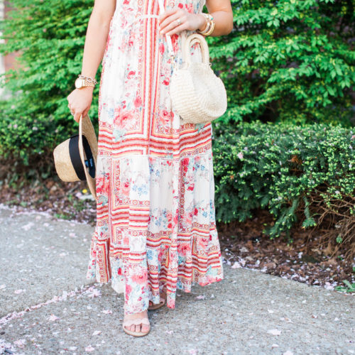 Printed Maxi Dress for Spring & Summer