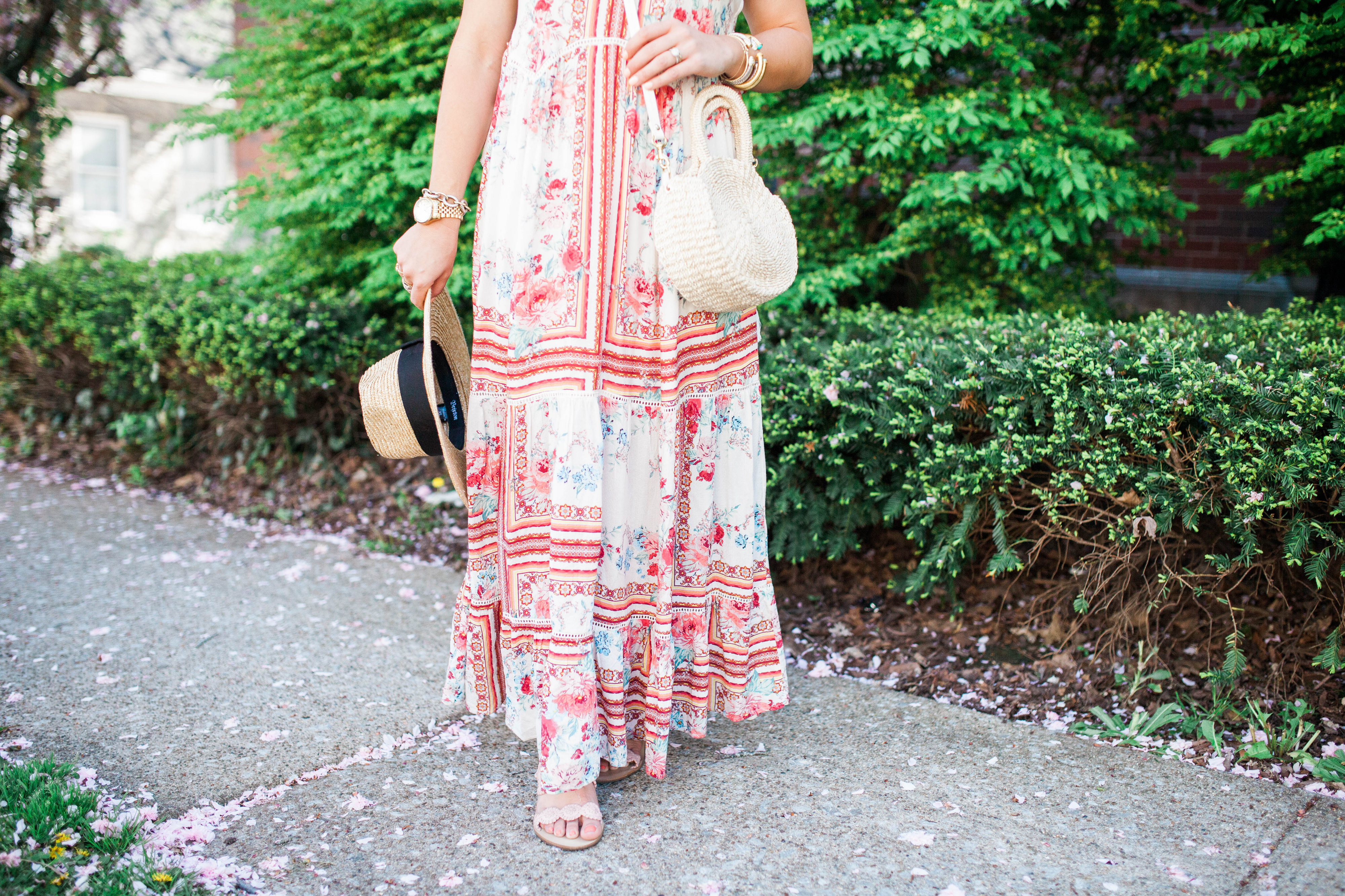 Printed Maxi Dress for Spring & Summer 