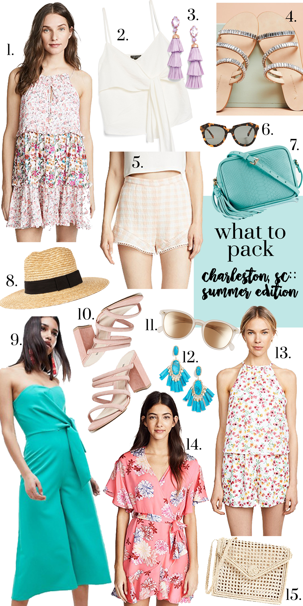 What to Pack: Charleston, SC - Glitter & Gingham