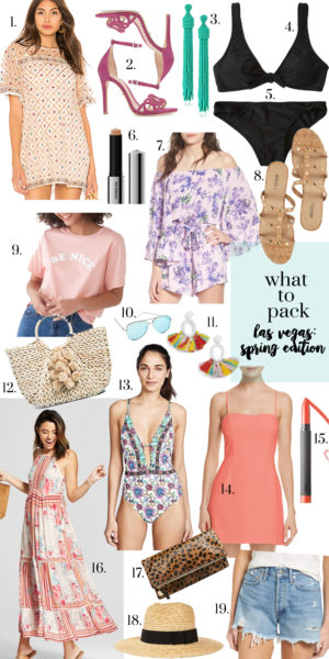 What to Pack For a Weekend in Vegas - Glitter & Gingham
